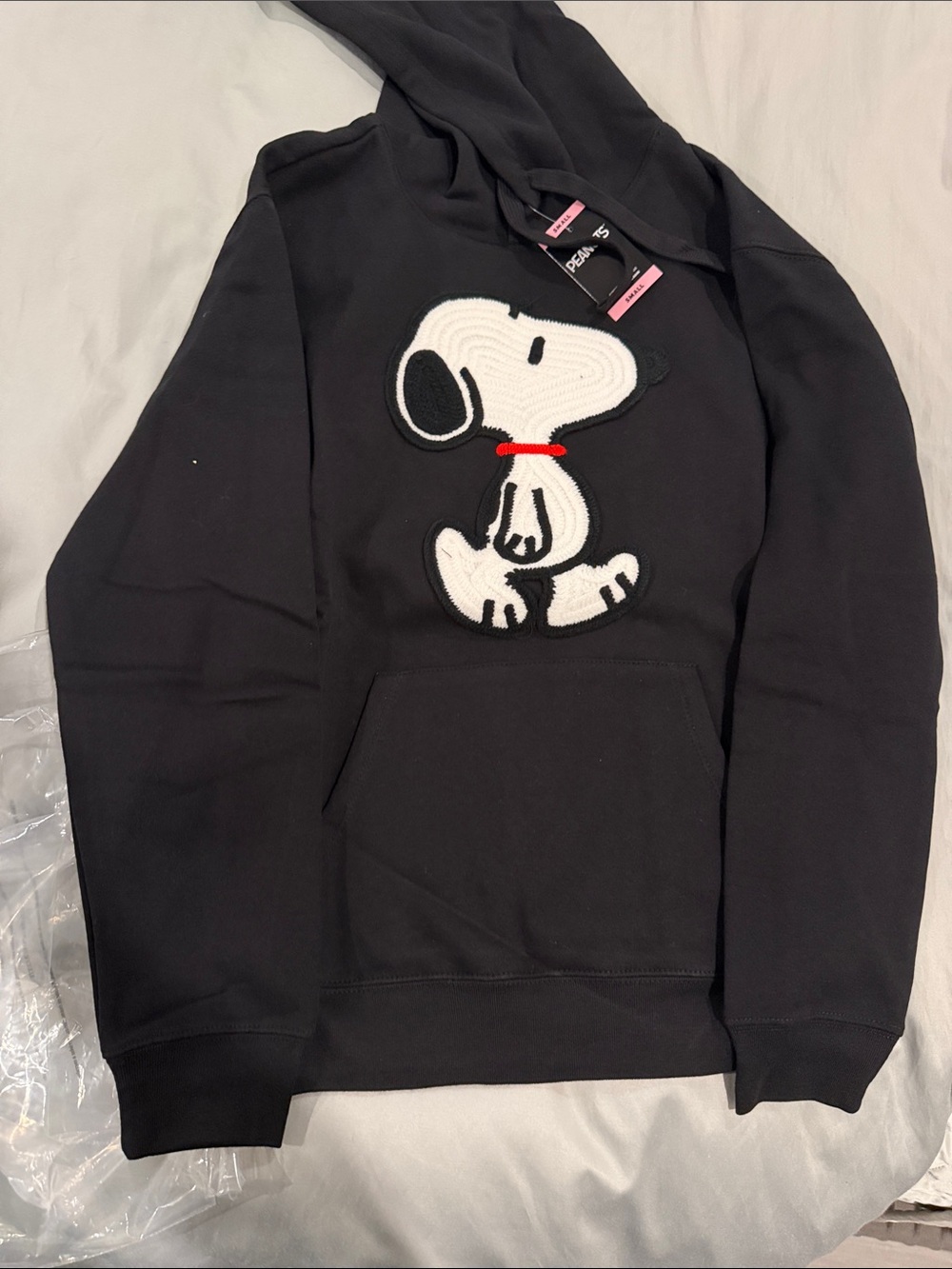 Brand new embroidered Snoopy licensed character hoodie - Picture 2 of 2